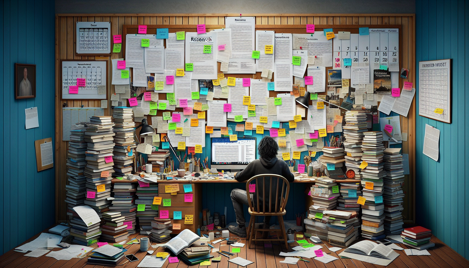 איך לתכנן כתיבת עבודה אקדמית כפרויקט עם לו"ז ריאלי