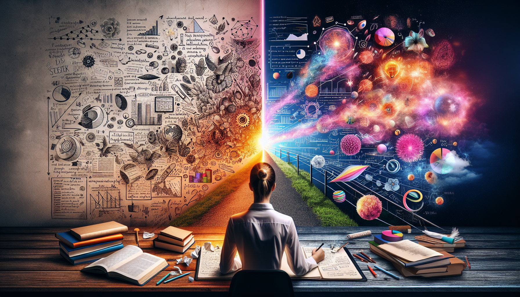 מבנה עבודה סמינריונית עיונית לעומת אמפירית